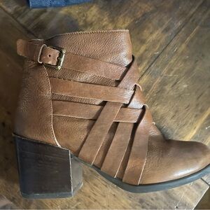 Fabianelli Italian leather boots booties 38 / 8
